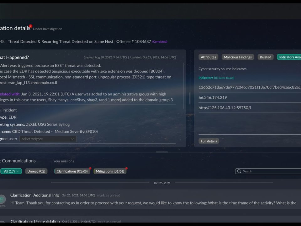 Investigation Details